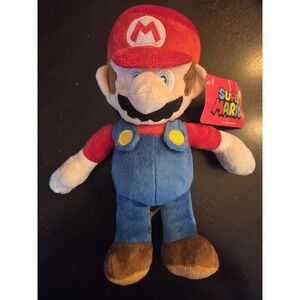 NWT Nintendo Super Mario 16" Mario Plush New with Tag